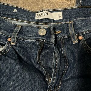 Garage Denim Baggy Blue Jeans